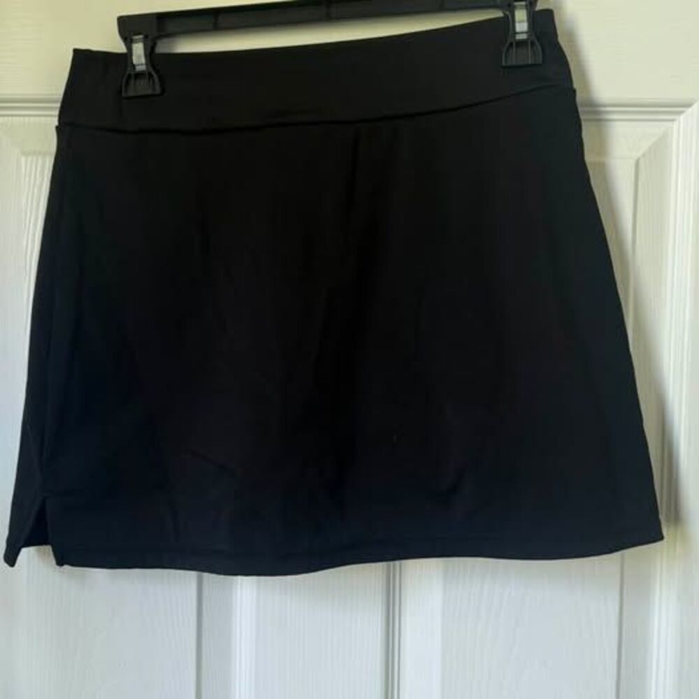 LouKeith Black Athletic Skort